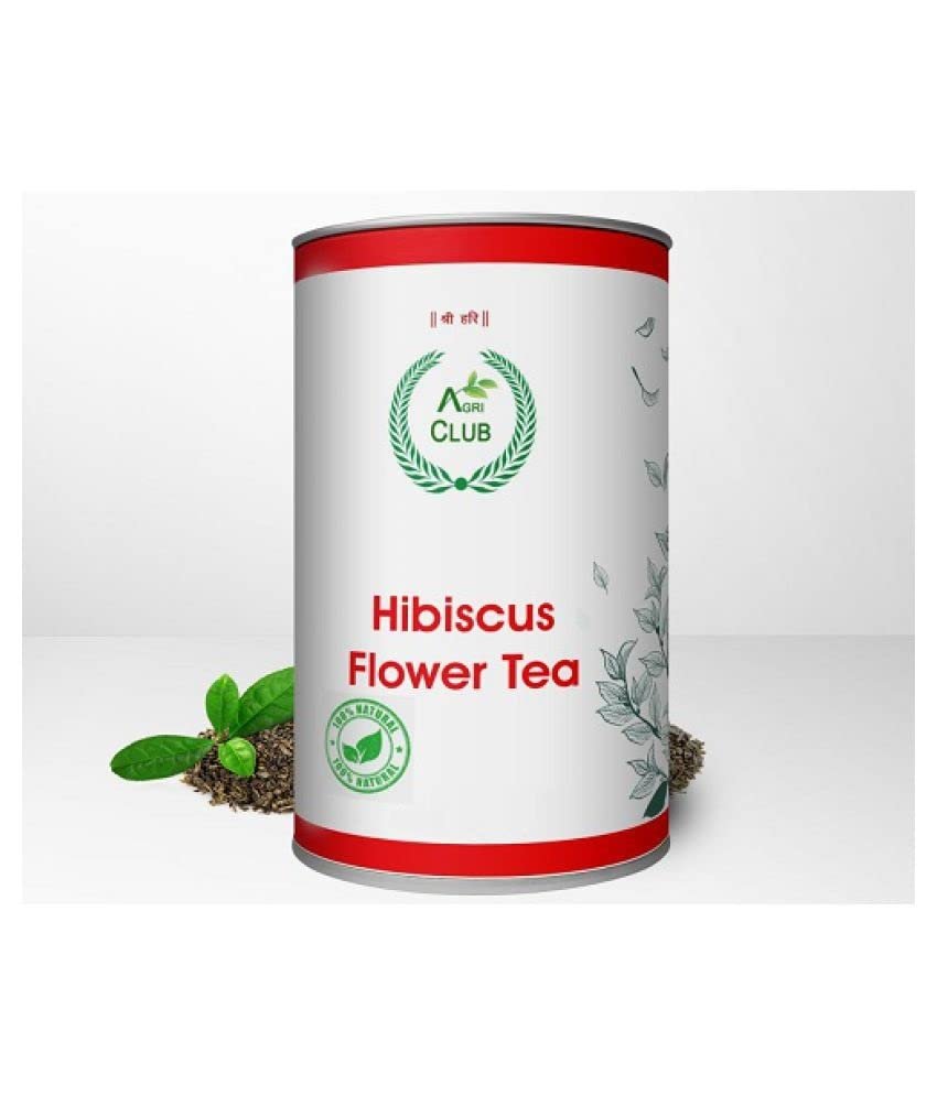 Agri Club Hibiscus Flower Tea 100g, Herbal Tisane, Reduces Blood Sugar