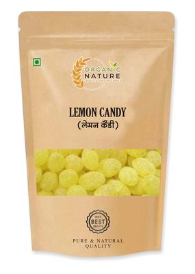 ORGANIC NATURE Special Flavour Lemon Candy (Pack of 200 gram)