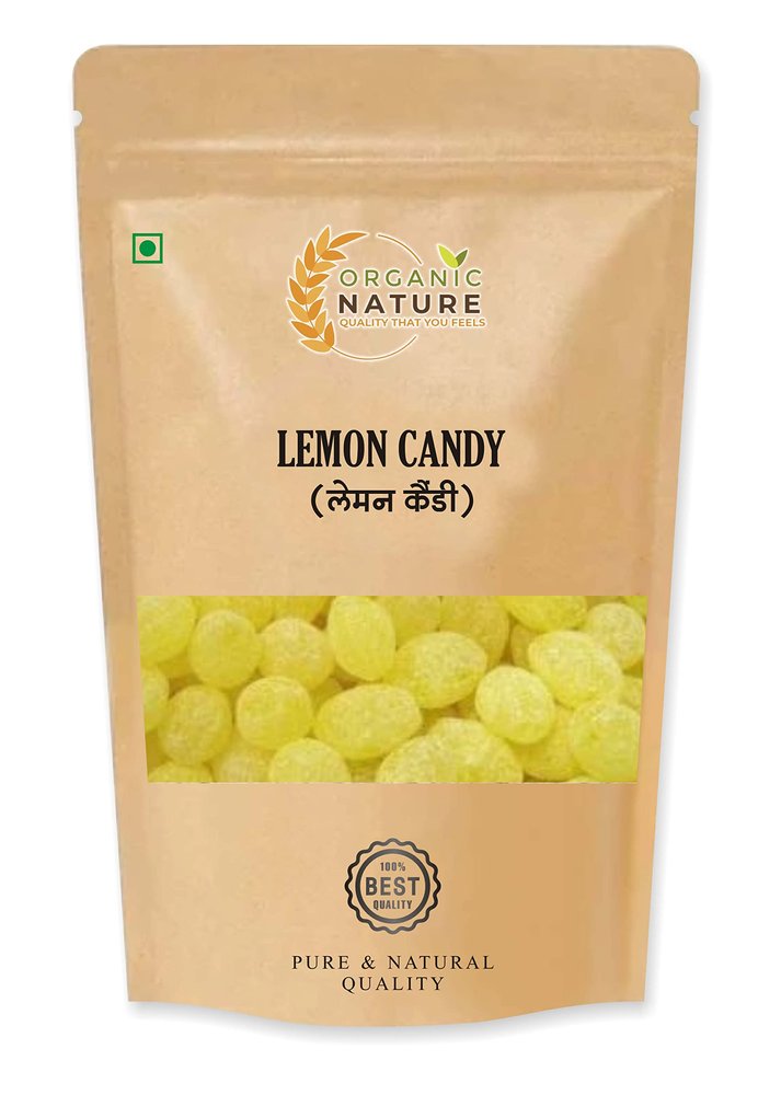 ORGANIC NATURE Special Flavour Lemon Candy (Pack of 200 gram)