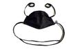 DARIO Pure Cotton Surgical face mask 2-Layer 9"x7" (Qty 2) Washable Reusable Autoclave, OT Linen Trusted by Doctors (Black) view 1