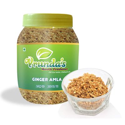 Vrunda's Ginger Amla ; Adrak Amla ; Ginger Gooseberries ; 1 Kg