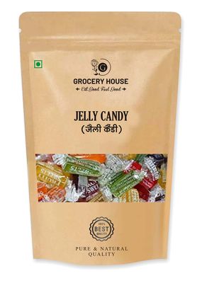 Grocery House Jelly Candy Fruits Flavour (400 Grams)