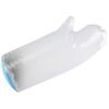 Protective bath cover, washable bath set, blue elastic PVC waterproof diving material for adult hand for broken hand injury(Adult palm) view 3