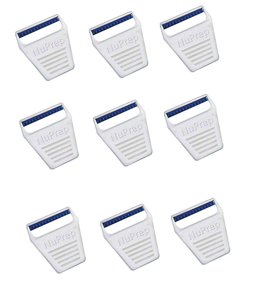 SHREY & SANK NuPrep Razor Blade Men/Women Premium Stainless Steel Edge Razor For Delicate Skin Easy To Use (PACK OF 3-6-9-12-24-50)