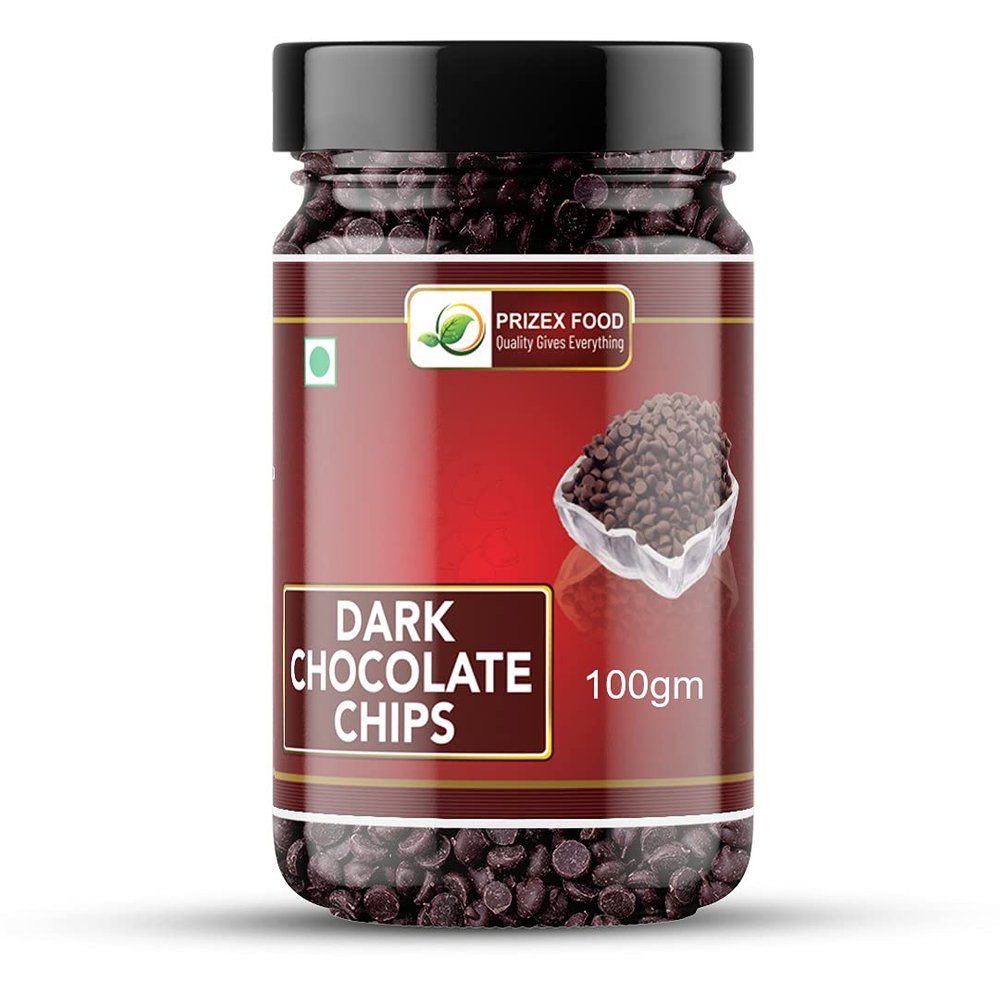 Prizex Dark Chocolate Chips | Choco Chipps 100gm