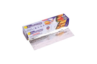 Freshwrapp Hindalco Aluminium Foil 72 Meters, 11microns | Food Packing, Wrapping, Storing and Serving
