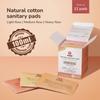 Avni Natural Cotton Sanitary Pads (6L+6XL, Combo Pack of 12) + Paper Disposal Bags (medium to heavy flow) view 2