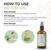 CORE & PURE De-Tox Body Massage Oil- Helps in Toxins Removal |Natural Essential Oils Infused, Ayurvedic|- 100ml view 4
