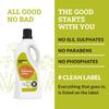 BubbleNut Wash Natural And Organic Dishwash Liquid (1.8 Lits), Soap nuts-based, Baby safe, Eco friendly Herbal Dish washing Liquid, Hypoallergenic, Sensitive Skin (1.8 Lits) view 4