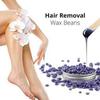 Brazilian Depilatory Hard Bean Bikini Wax with 2 Wax Applicator Wax (50 g) Wax (blue) view 4