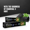 Jagat Devsutra Dr. Trusted Ayurvedic HERBAL Activated Charcoal Toothpaste for Teeth Whitening - 100% Natural Formula with Mint Flavour, No Fluoride & Artificial Colours - Pack of 4 (125g x 4) view 4