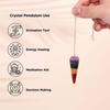 7 Chakra Point Pendulum | Healing Crystal Products For Reiki For & Feng Shui | Dowsing Gemstone Pendulum For Meditation & Spiritual Balance view 3