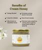 APERA Pure And Natural Cream Honey | White Honey - 400g view 3