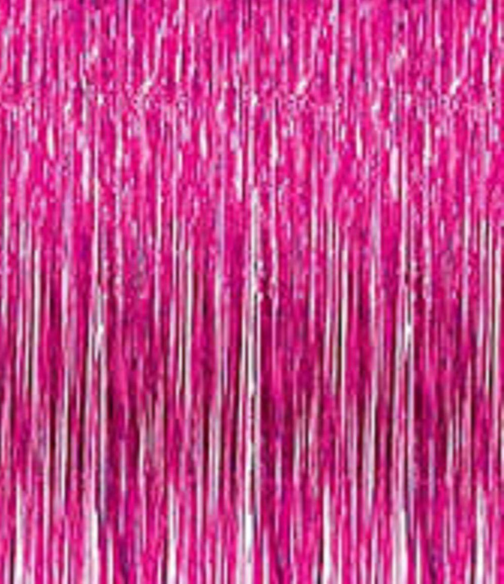 Premium Party Shop Pink Foil Curtain (Pack of 2)
