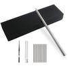 Delidge Stainless Stell Hair Tattoo Pen for Hair Design Barber Hairstyle Design Trimmer with tweezers and 10 pieces blades Eyebrow Mustache Beard Hair Styling Art view 1
