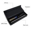Delidge Stainless Stell Hair Tattoo Pen for Hair Design Barber Hairstyle Design Trimmer with tweezers and 10 pieces blades Eyebrow Mustache Beard Hair Styling Art view 2
