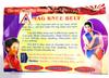 ACi Acupressure Bio Magnetic Knee Belt (Free Size, Multicolor) view 4
