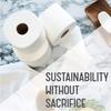 MIST Ultra Soft Clean Care Embossed 3 Ply Toilet Tissue Paper for Bathroom Home Office Biodegradable Bath Tissue Septic-Safe Tissue (6 Rolls in 1 Packs, 200 Pulls Each) view 3