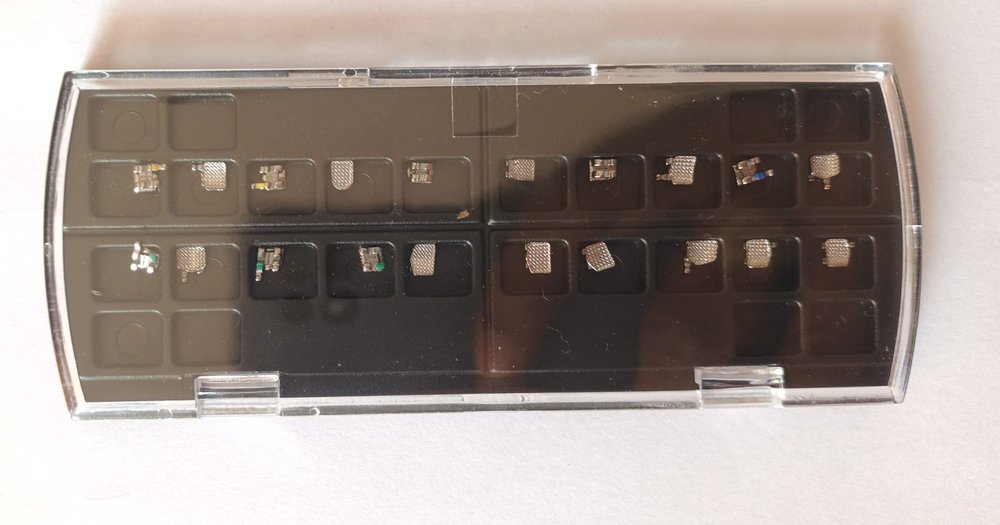 Dental Metal Bracket Combo Pack - pack of 3 kit