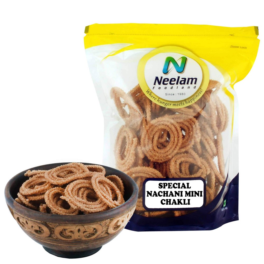 Neelam Foodland Special Mini Nachani Butter-Chakli, 200g