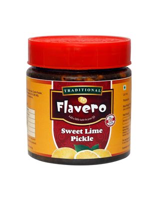 Flavero Sweet Lime/Lemon Pickle (No Oil) 400gm | Meetha Neebu ka Achar | Enjoy Our 22 Varieties of Pickles | Visit Flavero Store