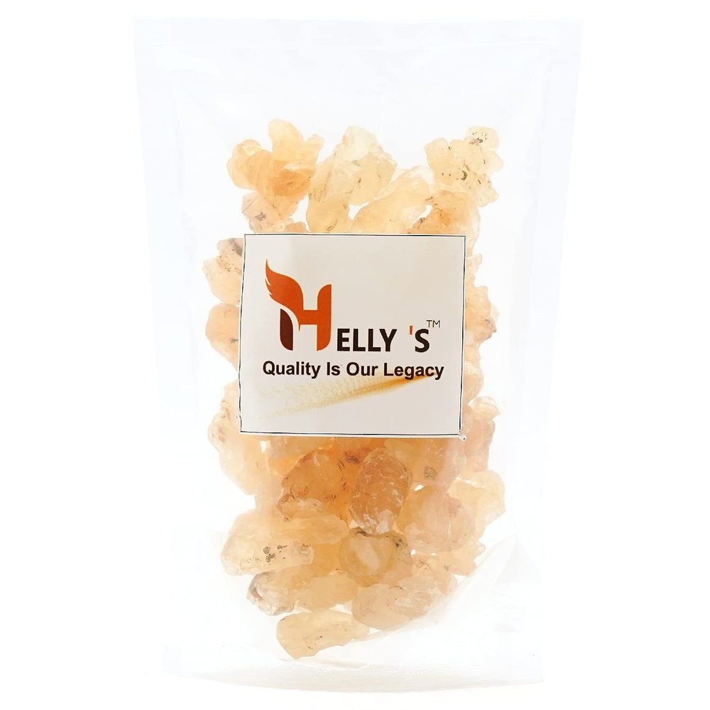 Helly's Edible Gond Katira | 100 GM | Dink Katora | Kathila Gond | Tragacanth Gum |   | Gondh Kathira | Gaund Katira