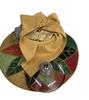 Glus Set of 6 Pure Cotton Roti Chapati Cover Roti Rumal for Tiffins Roti Pona Kids School Tiffin Napkin (3Green+3Yellow, Medium) view 4