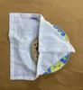 Glus 100% Pure Cotton Roti Chapati Cover Roti Rumal for Tiffins Kids School Tiffin Napkin Pack of 6 (White, Medium) view 2