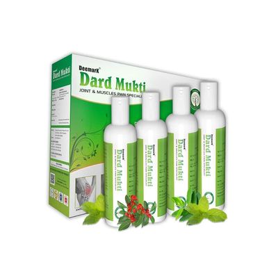 Deemark Dard Mukti Oil - Complete Joint Pain Relief Solution | Pain Relief full Course - Natural Ayurvedic Oil for Muscle and Joint Pain | Effective in Arthritis, Joint Pain, Back Pain & Knee Pain