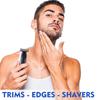 GOMINYUF 4 Pack Replacement Heads For Rechargeable Shaver Solo Trimmer Micro And Touches Replacement Cutter Head Include 2 Clean Brush view 2