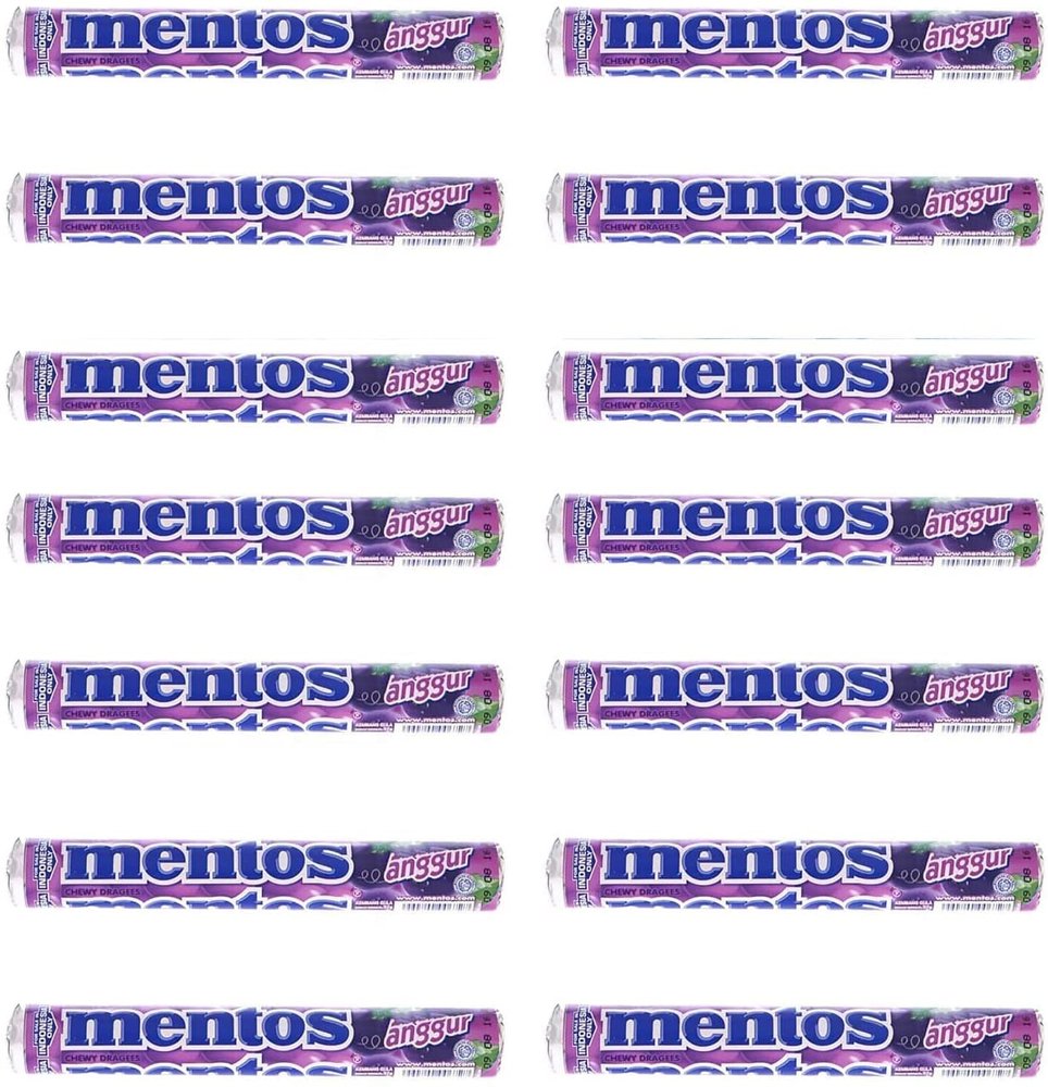 Mentos Grape Roll,14 X 29 G,406 Grams
