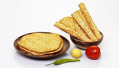 Nature's Bliss Homemade Chana Masala Papad | Crispy & Spicy Papad | Authentic Taste | Ready to Fry