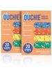 Aya Papaya Ouchie Non-Toxic Printed Bandages Combo Set Of 2 (2 X 20= 40 Pack)- (Orange) view 1