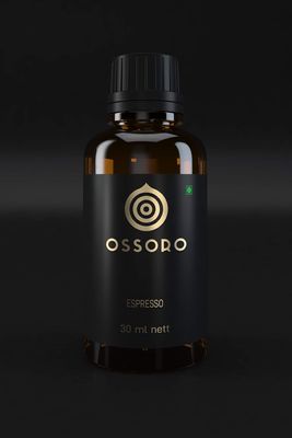 Ossoro Espresso Flavour Essence, 30ml/ Glass Bottle