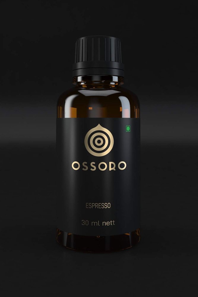 Ossoro Espresso Flavour Essence, 30ml/ Glass Bottle
