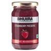 Bhuira Strawberry Preserve - 240g | All Natural No Added Sugar, Preservatives, Artificial Colors | Handmade Himachal Vegetarian Fruit Spread | Breakfast Toast Dessert | Healthy Snack | Guilt-Free view 1