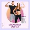 HealthyHey Nutrition 100% Egg White Protein - Instant Mix - 80% Protein - Non GMO & Lactose Free - 500g (Unflavoured), 16 Servings view 3