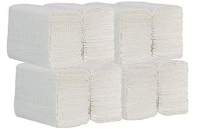 Dhwani Enterprise M Fold Tissue Paper - 1560 Pieces (12 PKT) WITH CHECK DUSTER CLOTH FREE