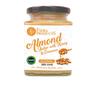 Fidra Products Creamy Almond Butter with Honey & Cinnamon | 25% Protein | Plant-Based Nutrition | 100% Almonds | Zero Additives | Vegan | Dairy Free | 100% Natural (280gm) view 1
