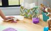 MIST Ultra Soft highly absorbent quilted kitchen towel 400 Pulls view 4