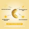 Bazana Roasted Salted Cashews (180g) - Protein-Packed, Fiber-Enriched, Healthy Fats | Elevate Your Snacking Experience with an Immunity Boost | Perfect for Vegetarians and Keto Enthusiasts view 3