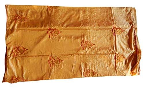 Urantex Embroidery Jumki Design Banarasi Silk Saree with Blouse Piece