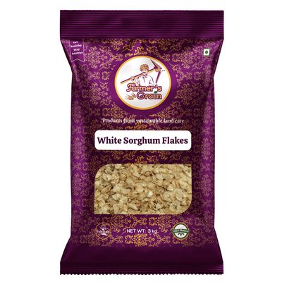 Farmer's Grain White Sorghum Flakes (3 kg)