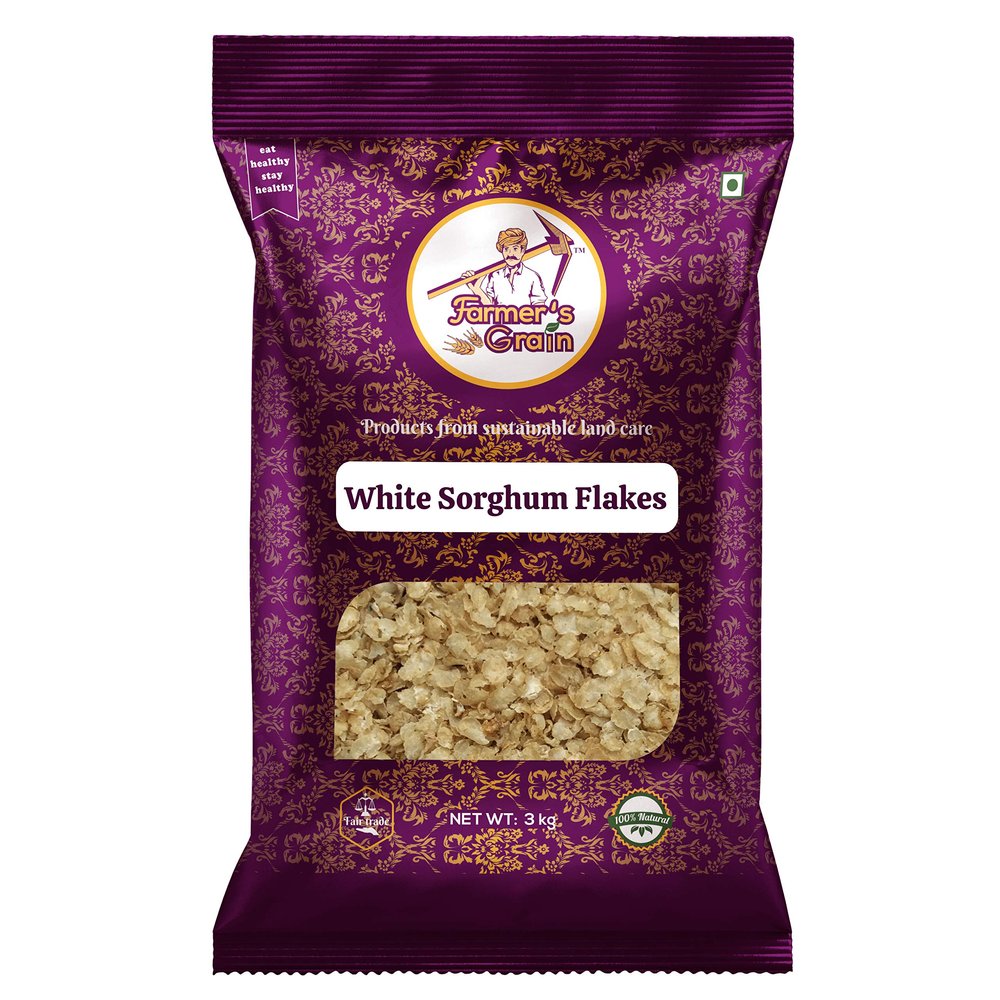 Farmer's Grain White Sorghum Flakes (3 kg)