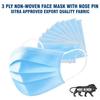 ORILEY ORN500 3 Ply Disposable Face Masks 25 GSM Unisex Nose Mouth Protection Cover with Non-woven Fabric for Women & Men (500 PCS) view 2