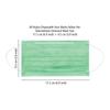 Hyjiva Disposable Surgical Face Mask - 3-ply, Ear Loop, Nose Strip, Unisex, Ultra-soft, Super-breathable (Pack of 100, Green) view 3