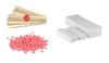 E-DUNIA Non-woven Body Wax Strips,Waxing Sticks pack of 20 Strips And Bins 200 gms (Wax Strip + Bins + Stick) view 1