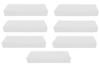 ayushicreationa White Wax Stripe Waxing Strips Hair Removal Plain Wax Patta Easy & Safe Non-woven Waxing Stripe view 1