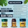 Brijbooti Harad Baheda Amla Raw 600 Gram | 200 Gram Each | (Pack of 3) view 3