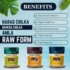 Brijbooti Harad Baheda Amla Raw 300 Gram | 100 Gram Each | (Pack of 3) view 3
